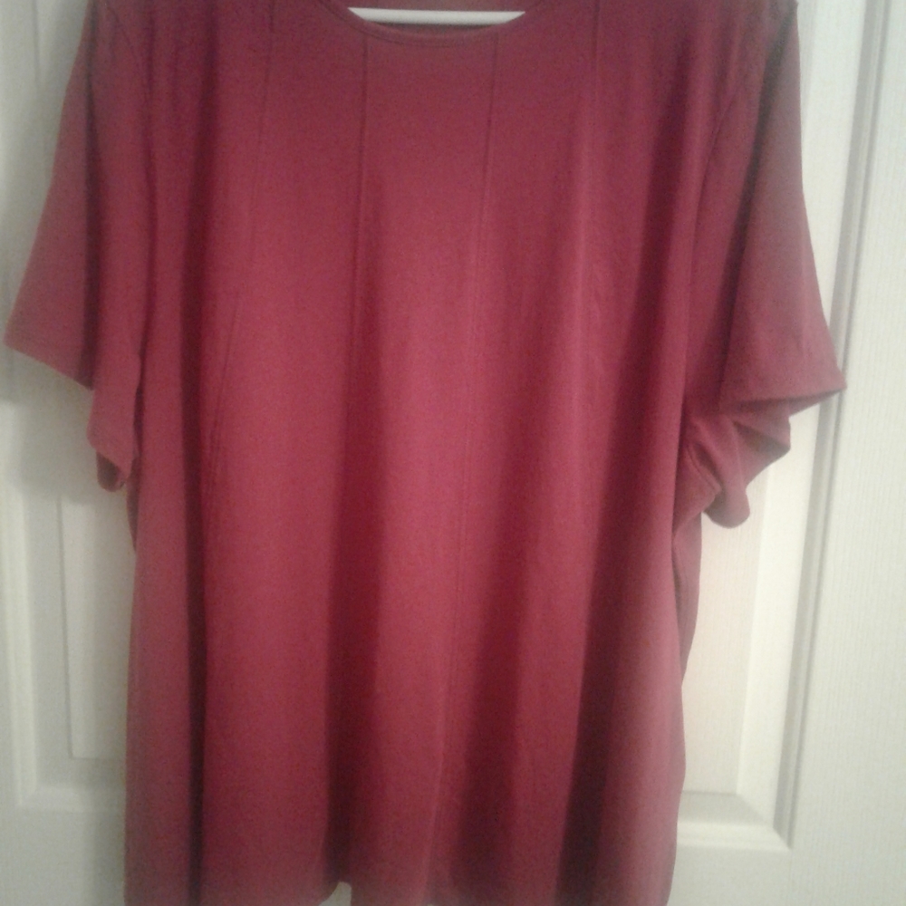 J Jill Short Sleeve Ribbed Tee 4X